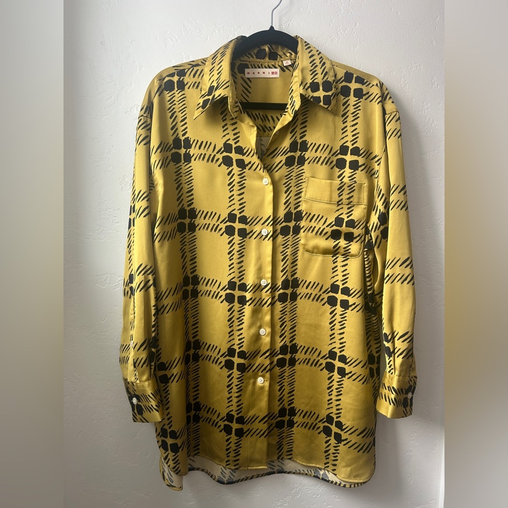 Marni x UNIQLO Oversized Relaxed Button Down